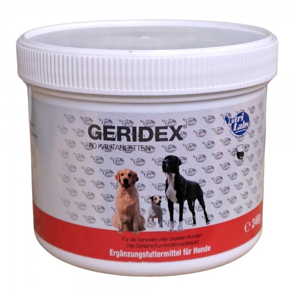 NutriLabs Geridex Kautabletten 60 Stück | alter Hund