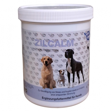 Zur Unterstützung bei Stress und Ängsten von Hunden.